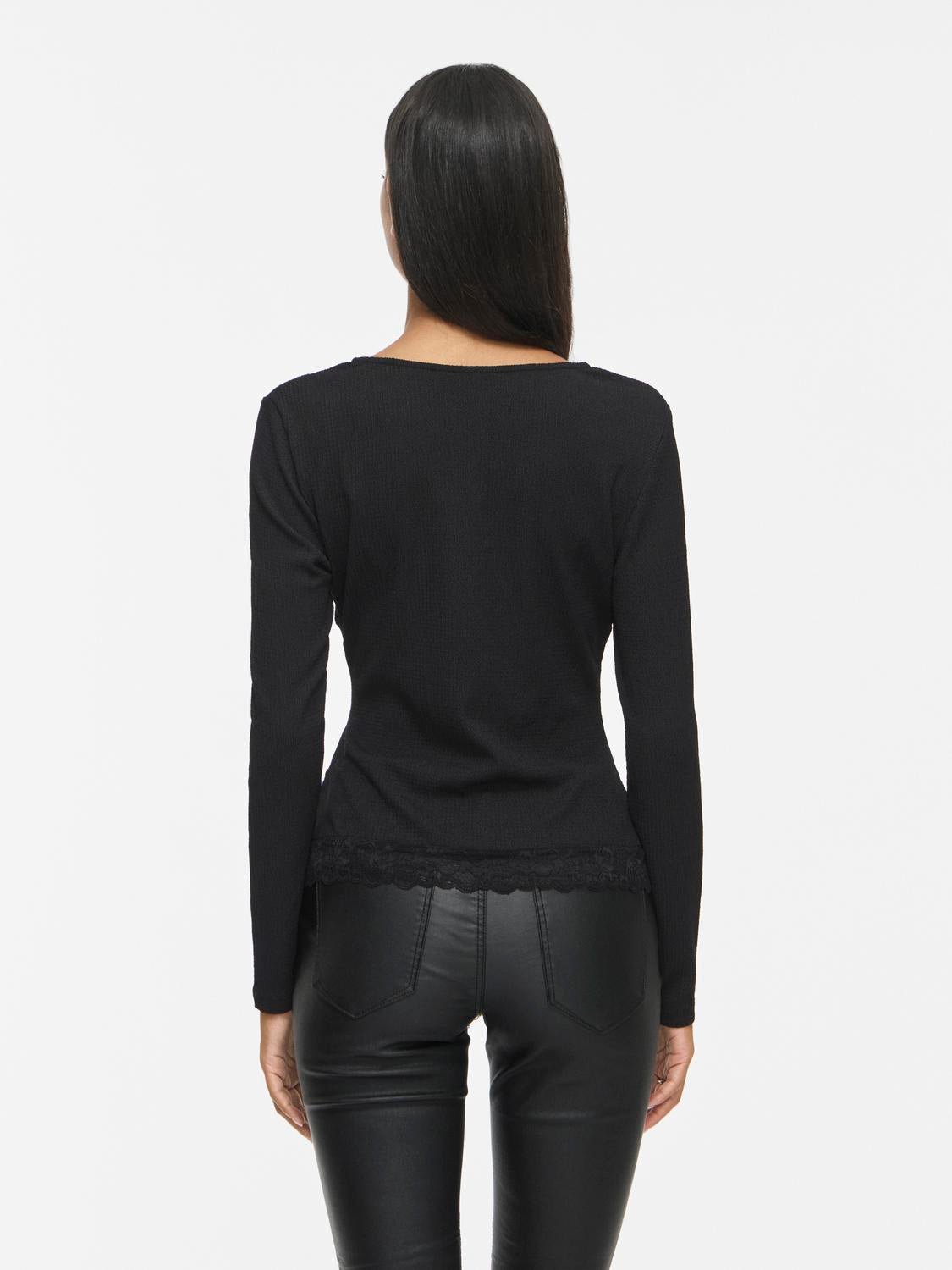 VIWANNI Top - Black - VERO MODA & VILA Bergvik